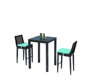 Provence Bar Set for 2 with Armless Chairs