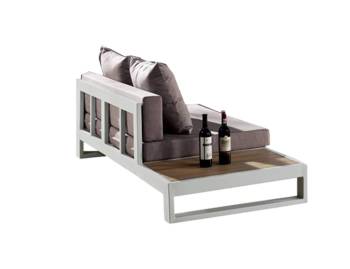 Amber Left Arm Sofa with built-inside table