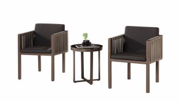 Amber with Side Straps Seating Set For 2