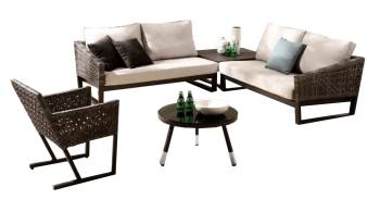 Cali Sectional Set With Chair
