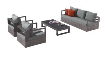 Edge Sofa Set for 5 with coffee table