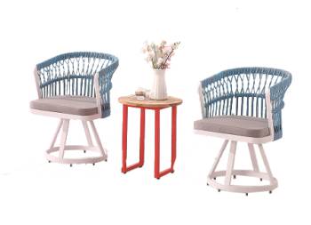 Seattle Rounded Back Chair Set For 2