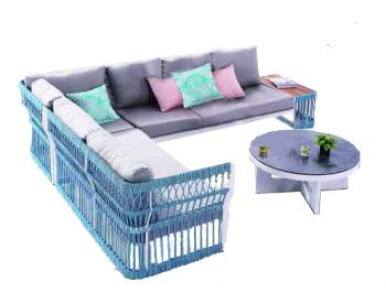 Seattle Sectional Set With Built-In Side Table