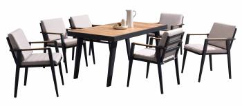 Onyx Dining Set For 6 