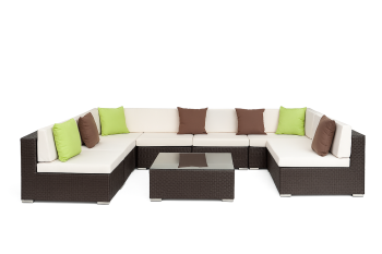 Swing 46 U Shaped Sectional Style 1
